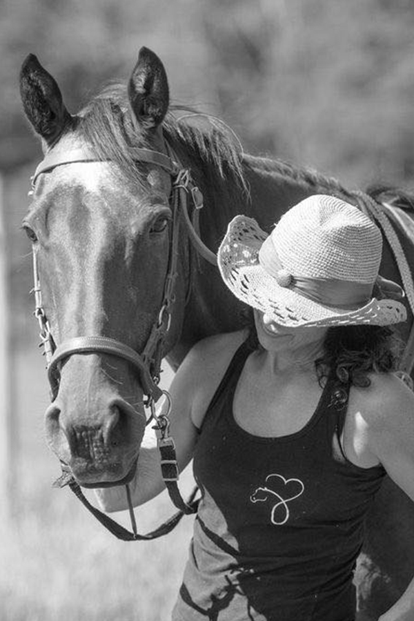 Sabrina with ranch hand